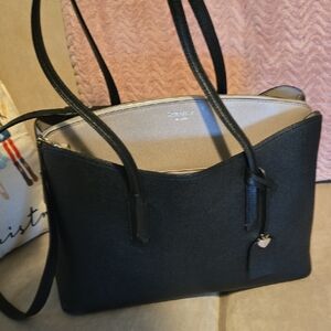 Kate Spade Black and Cream Tote Bag